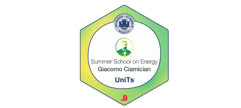 School on Energy “Giacomo Ciamician” Open Badge